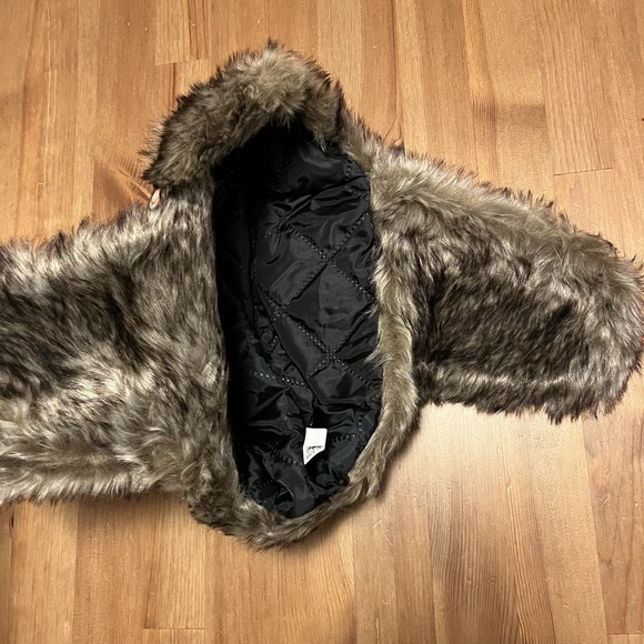 JÄGERMEISTER Hat Aviator Cap Trapper Faux Fur Flaps Brand New - Picture 6 of 8